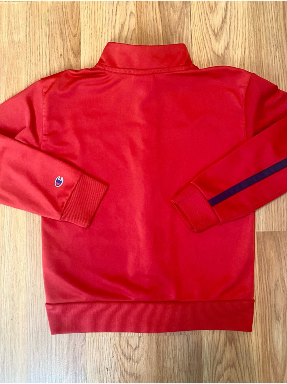 🍎 CHAMPION 2 PIECE TRACKSUIT FOR BOY SIZE 6! RED ZIP UP JACKET PANTS JOGGERS - Picture 5 of 11